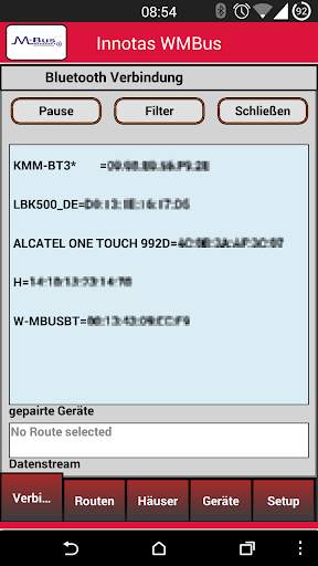 wM-Bus Reader screenshot 1