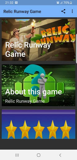 Relic Runway Game screenshot 7