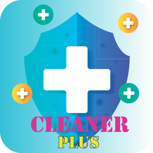 Clean and fast phone- battery booster and security icon