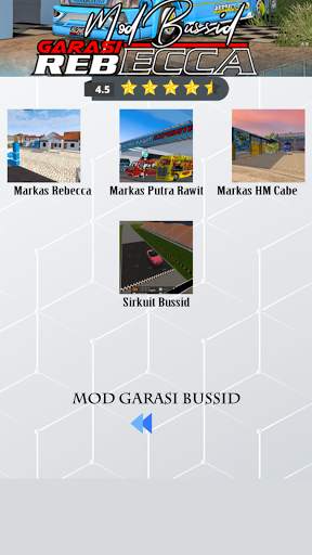Mod Bussid Garasi Rebecca screenshot 3