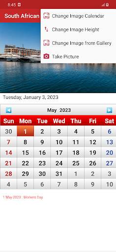 South African Calendar screenshot 4