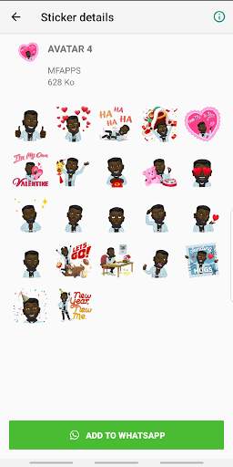 Avatars Stickers For Whatsapp screenshot 7