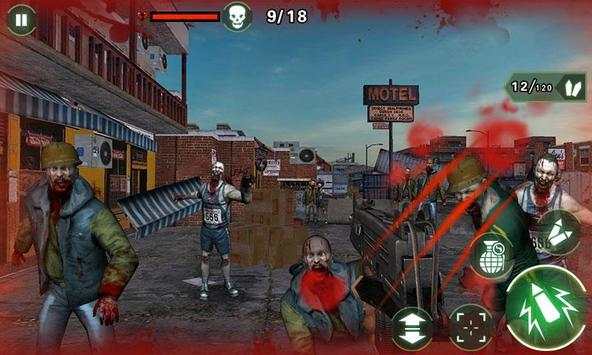 Dead Zombie Kill Shot 3D screenshot 3