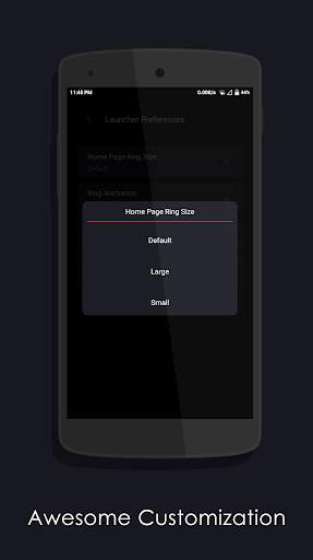 Amoled Launcher screenshot 8
