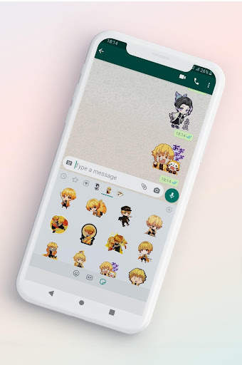 Anime Sticker app for Kimetsu  screenshot 6