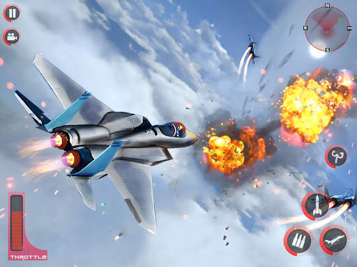 Jet Fighter Airplane Simulator-Airplane Games 2021 screenshot 12
