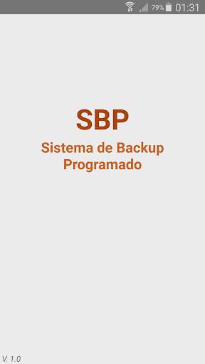 SBP-Sistema de Backup Programado screenshot 1