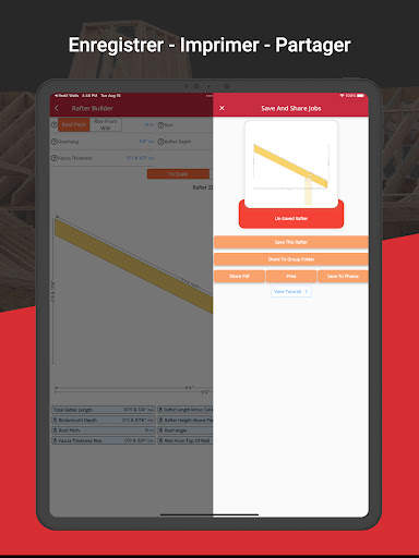 RedX Roof Calculatrice de Toit screenshot 11