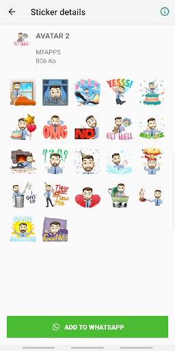 Avatars Stickers For Whatsapp screenshot 8