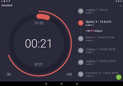 Treadmill Workout screenshot 11