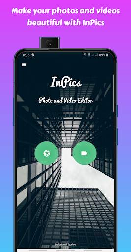 InPics Shot - Best Photo, Selfie & Video Editor screenshot 1
