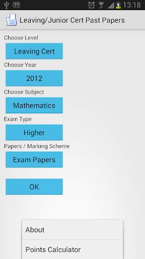 Leaving Cert Past Papers screenshot 1