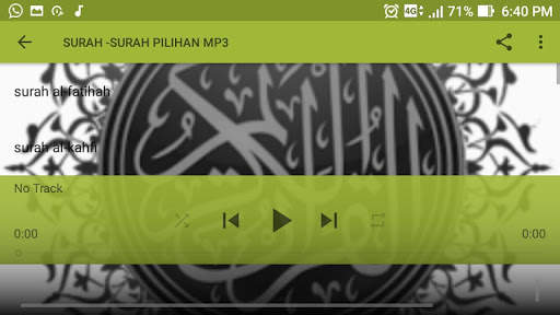 SURAH-SURAH PILIHAN MP3 screenshot 11
