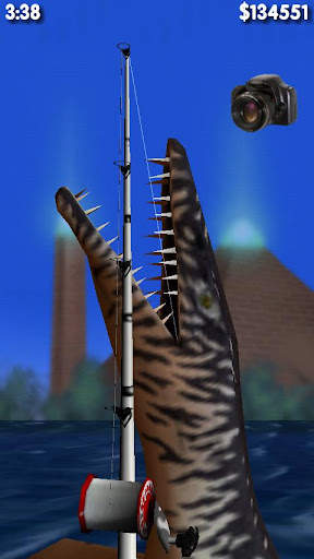 Big Dino Fishing 3D Lite screenshot 2