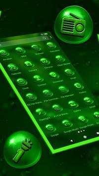 Green Spider Launcher Theme screenshot 2