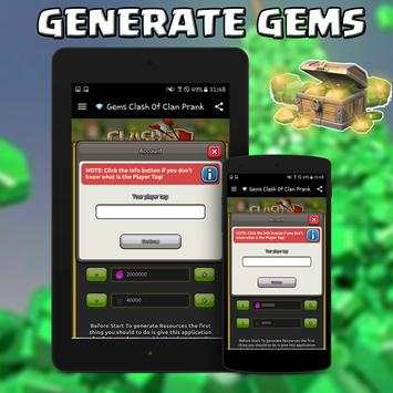 💎 Gems Of COC Prank screenshot 8