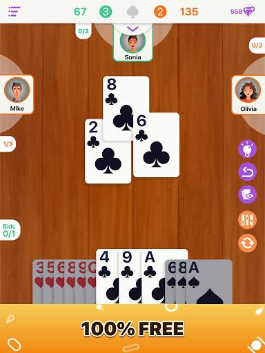 Spades screenshot 2