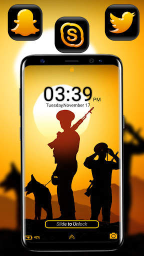 Soldier Theme Launcher screenshot 4