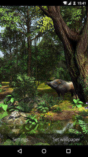 3D Rainforest Live Wallpaper screenshot 8