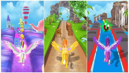 Unicorn Runner 3D - Super Magical Pony Run screenshot 7