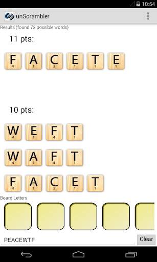 unScrambler! for word games screenshot 4