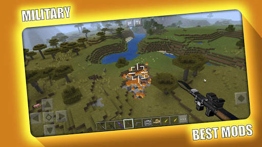 Military Mod for Minecraft PE  скриншот 1