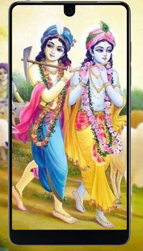 Lord Krishna Balram Wallpapers 3 تصوير الشاشة