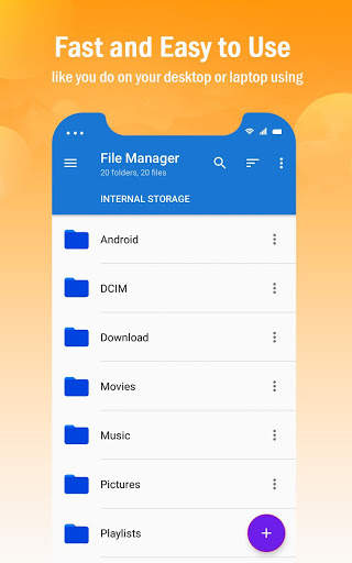 File Manager App For Android - Free & Easy 2 تصوير الشاشة