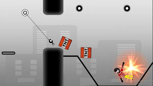Stickman Rope Dismounting screenshot 5