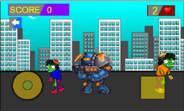 Robot vs Zombie screenshot 3