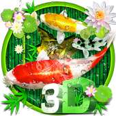3D Koi Fish Bamboo Theme🐟 on 9Apps