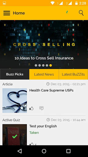 MobiBuZZ screenshot 1