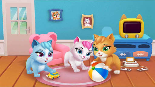 Cute Kitten - 3D Virtual Pet screenshot 1