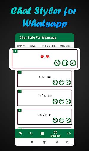 Chat Styler for Whatsapp 2021 screenshot 3