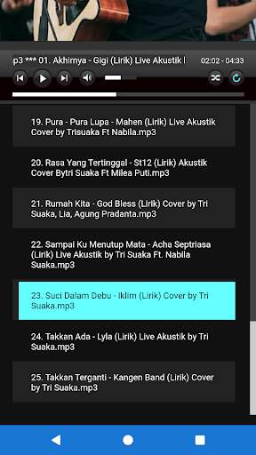 Tri Suaka Lagu Akustik Full Album Offline screenshot 5