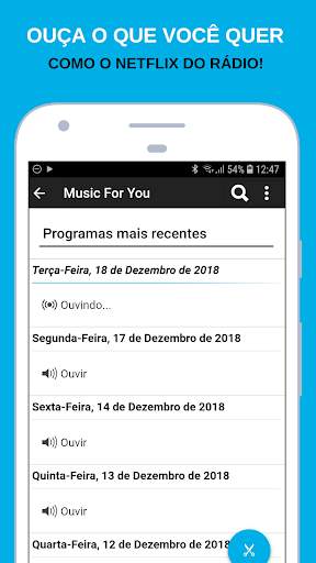 RadioCut - Ouça Rádio em Directo ou em Diferido screenshot 5