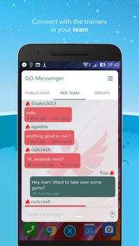 Messenger for Pokemon GO screenshot 3