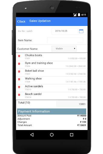 Mobile POS Billing Software for any Retail screenshot 8