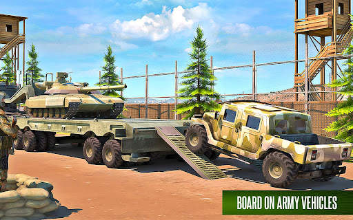 Army Truck Driving-Truck Games screenshot 1