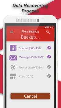 Data Recovery Software Photo Recover SMS Android screenshot 4