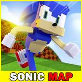 Map Sonic the Hedgehog for Minecraft logo