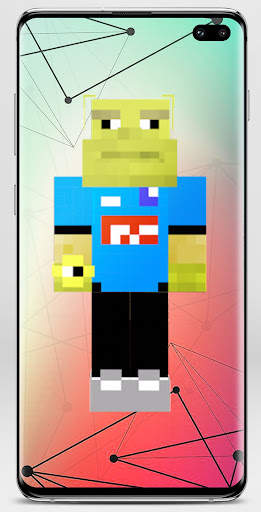 Shrek Skin for Minecraft screenshot 4