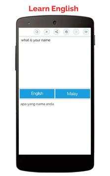 Malay English Translator 2 تصوير الشاشة