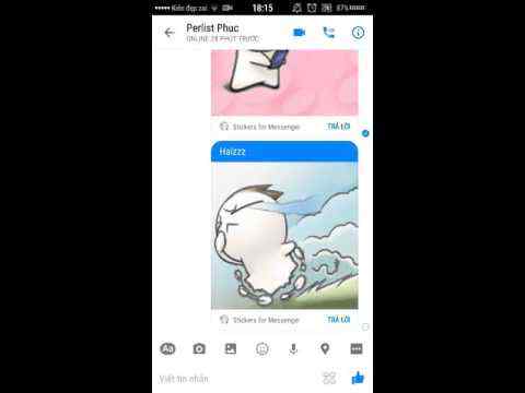 Stickers for Messenger screenshot 1