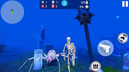 Skeleton Shooting War: Survival screenshot 1