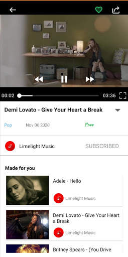 Limelight - Media screenshot 4