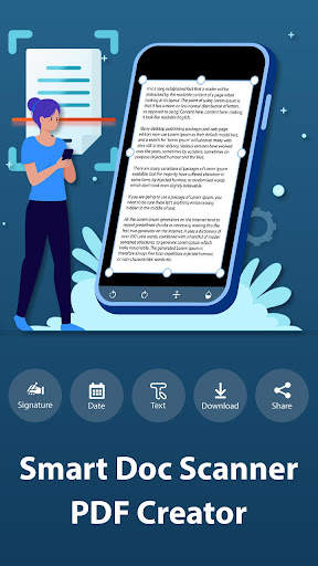 Smart Doc Scanner - PDF Creator screenshot 1