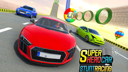 Spider Car GT Racing Mega Ramp Stunt Car Games screenshot 2
