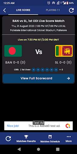 AFG vs IRE :Live Cricket Score screenshot 1
