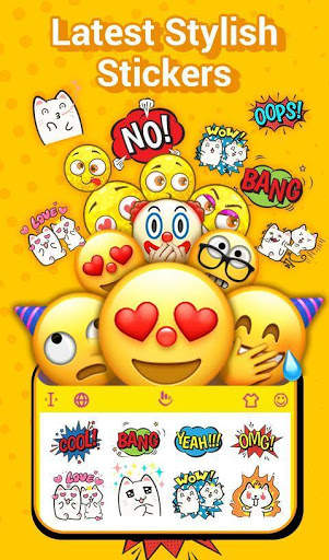 TouchPal Emoji Keyboard - 3DTheme, Sticker, GIFs screenshot 1